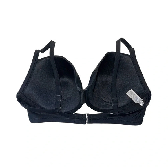 Aerie Black Lightly Lined Underwire Push-up Bikini Top 36DD Women’s - Picture 5 of 9